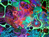 Psychedelic Psychedelic drawing www.fluorencia.com.ar