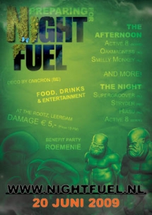 Night Fuel - achter